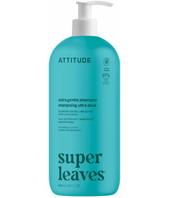 ATTITUDE Super Leaves Shampoo Extra Gentle Unscented