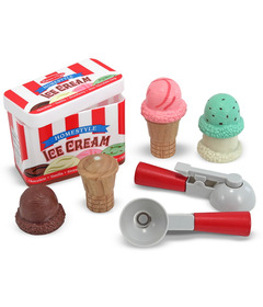 Melissa & Doug Scoop and Stack Ice Cream Cone Playset