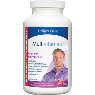Progressive MultiVitamin for Men 50+ Bonus Size Progressive MultiVitamin for Men 50+ Bonus Size