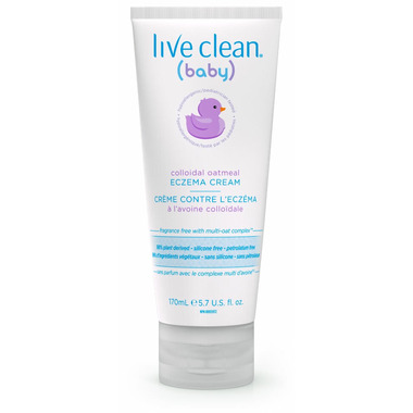 live clean baby eczema body wash & shampoo