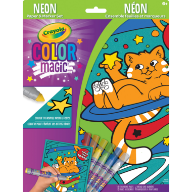 Download Buy Crayola Color Magic Neon Cosmic Cats from Canada at Well.ca - Free Shipping