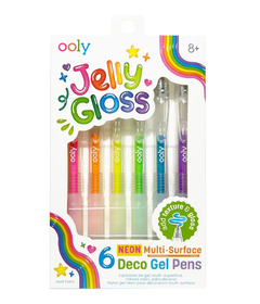 OOLY Neon Jelly Gloss Multi Surface Gel Pens