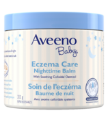 Aveeno Baby Eczema Care Night Cream Bedtime Balm and Moisturizing Lotion