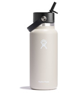 Hydro Flask large bouche avec Flex Paille Cap Avoine