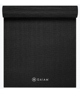 GAIAM 5mm Classic Yoga Mat Black