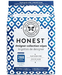 The Honest Company Lingettes de designer Blue Ikat, collection Honest Designer