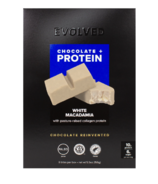 Evolved Chocolate+ Protein Collagen Bites White Macadamia