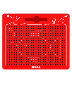 Beleduc Magnetic Board Red