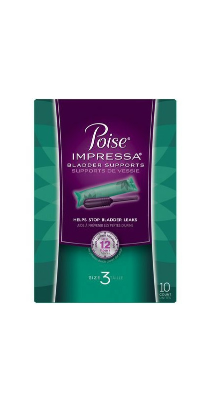 Buy Poise Impressa Bladder Supports Size 3 at