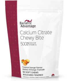 Metagenics Calcium Citrate Chewy Bites Tropical Orange