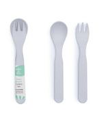 bobo&boo Plant-Based Cutlery Grey