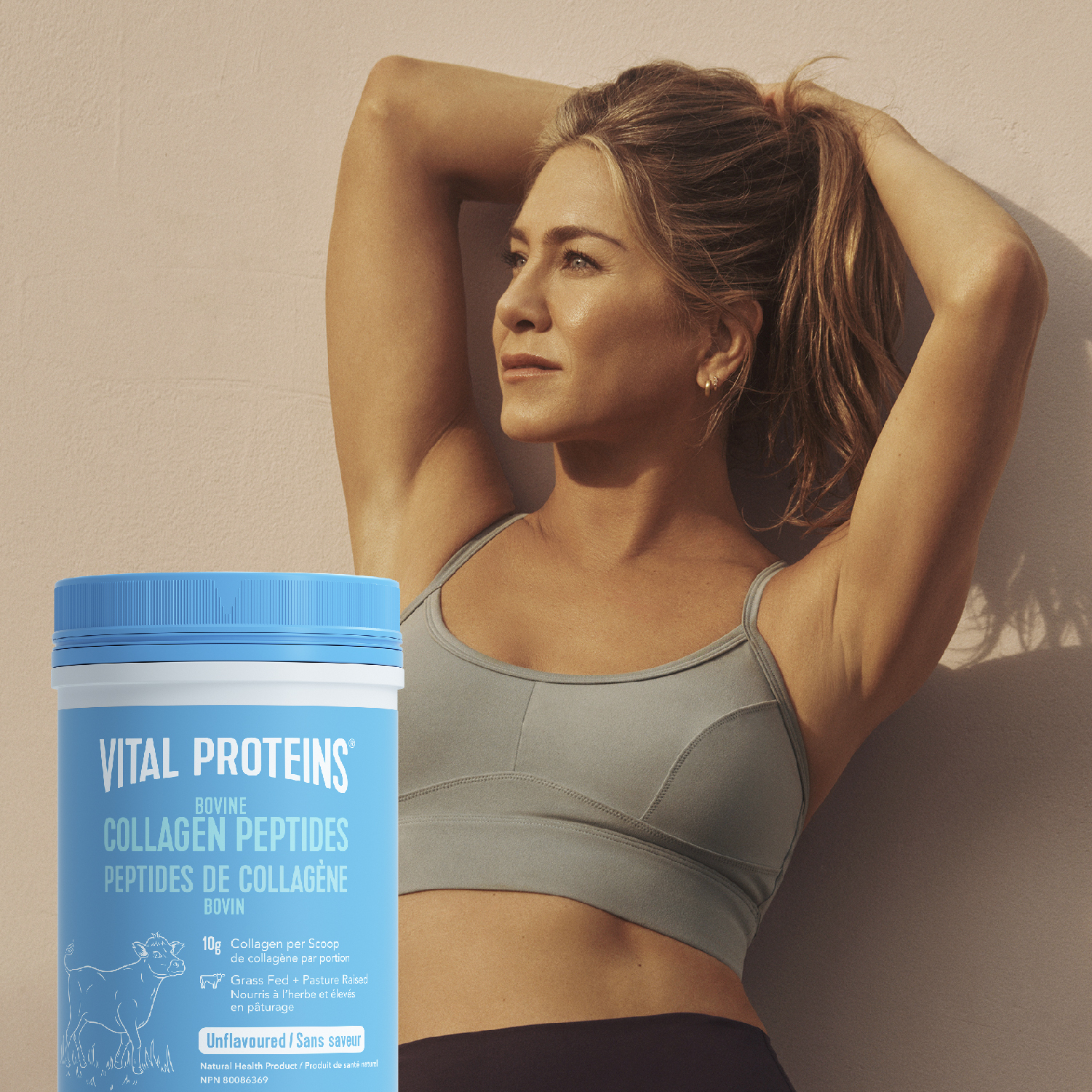 Jennifer Anisten and Vital Proteins Product