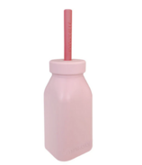 Minikoioi Bottle and Straw Pinky Pink/Velvet Rose