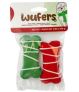 Biscuits pour chien en forme d'os arrosés de Wufers