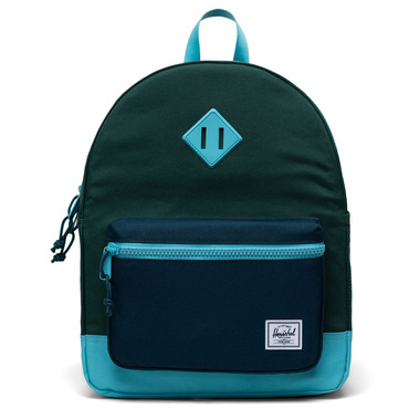 Buy Herschel Supply Heritage Youth Backpack Hunter Green and Reflecting ...