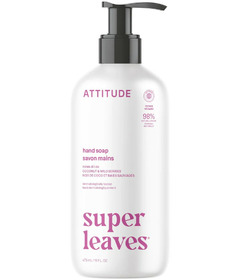 ATTITUDE Super Leaves Natural Hand Soap Coconut & Wild Berries