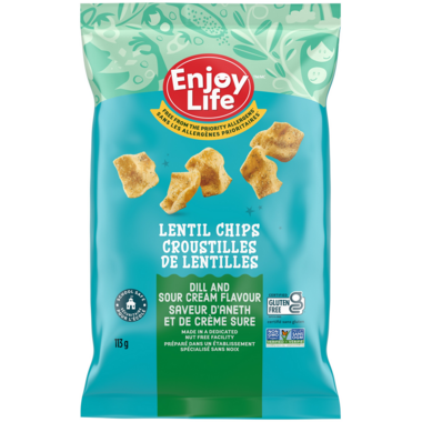 Lentils and lentil chips