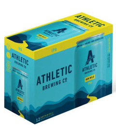 Athletic Brewing Non-Alcoholic Beer Run Wild IPA 