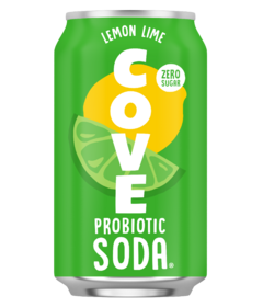 Cove Gut Healthy Soda Lemon Lime