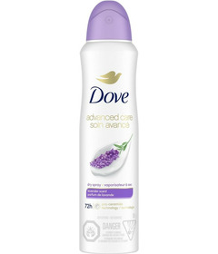 Dove Advanced Care Dry Spray Antiperspirant Deodorant Lavender