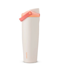 Owala FreeSip Sway Stainless Steel Orange/Tan Sparkling Sherbet