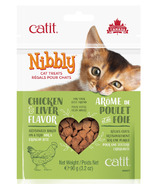 Catit Nibbly Cat traite le poulet et le foie