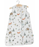 sac de couchage coton mousseline de Little Licorn 1.0 TOG avec les amis de la forêt