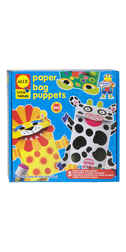 Alex paper bag discount puppets