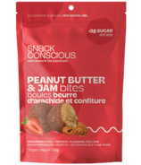 Snack Conscious beurre de cacahuète et morceaux de confiture