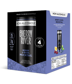 image of Cherry River Non-Alcoholic Mocktail Berry & Basil with sku:339807