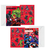 Hallmark Valentine's Day Cards + Stickers Avengers