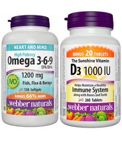 Webber Naturals Vitamin Starter Kit Bundle