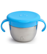 Ubbi Tweat No Spill Snack Container for Kids, BPA-Free, Toddler Snack  Container, Sage & Blue