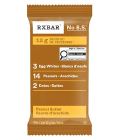RXBAR Real Food Protein Bar Peanut Butter