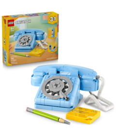 image of LEGO Creator 3 in 1 Retro Telephone Kids Toy with sku:334114