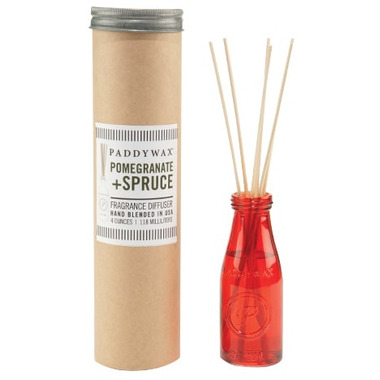 relish paddywax pomegranate jar diffuser spruce