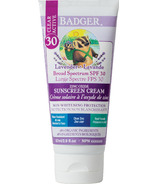 Badger Clear Zinc Sunscreen Lavender SPF 30