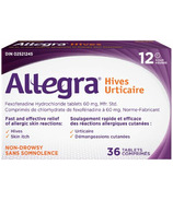 Allegra Hives 12 Hour 60 mg Tablets Blister-Pack