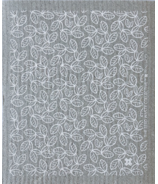 Ten & Co. Swedish Sponge Cloth ZWC White on Warm Grey
