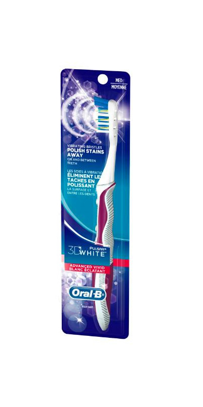 Buy Oral-B Pulsar 3D White Advanced Vivid Toothbrush at Well.ca | Free ...