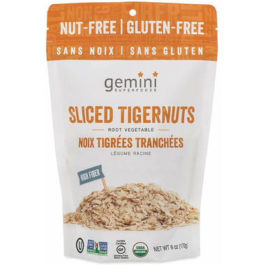 Organic Gemini Sliced Raw TigerNuts Organic Gemini Sliced Raw TigerNuts