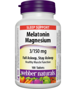 Webber Naturals Mélatonine & Magnésium
