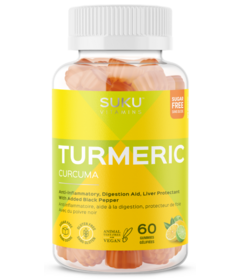 SUKU Vitamins Turmeric Gummies