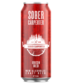 Sober Carpenter Non-Alcoholic Craft Beer Irish Red