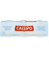 Thon en conserve Callipo dans l'eau