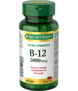 Nature's Bounty B-12 Cherry 5000mcg