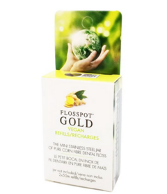 KMH Touches Flosspot Gold Vegan Floss Refill