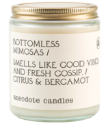 Anecdote Candles Bottomless Mimosas Jar Candle