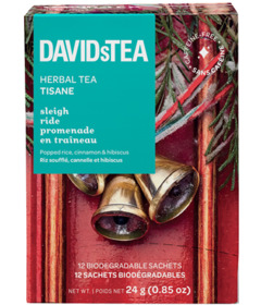 image of DAVIDsTEA Sleigh Ride Tea with sku:308774