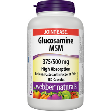 Buy Webber Naturals Glucosamine Sulfate & MSM at Well.ca | Free ...